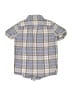 Janie and Jack Plaid Blue Short Sleeve Button-Down Shirt Size 5 - photo 2