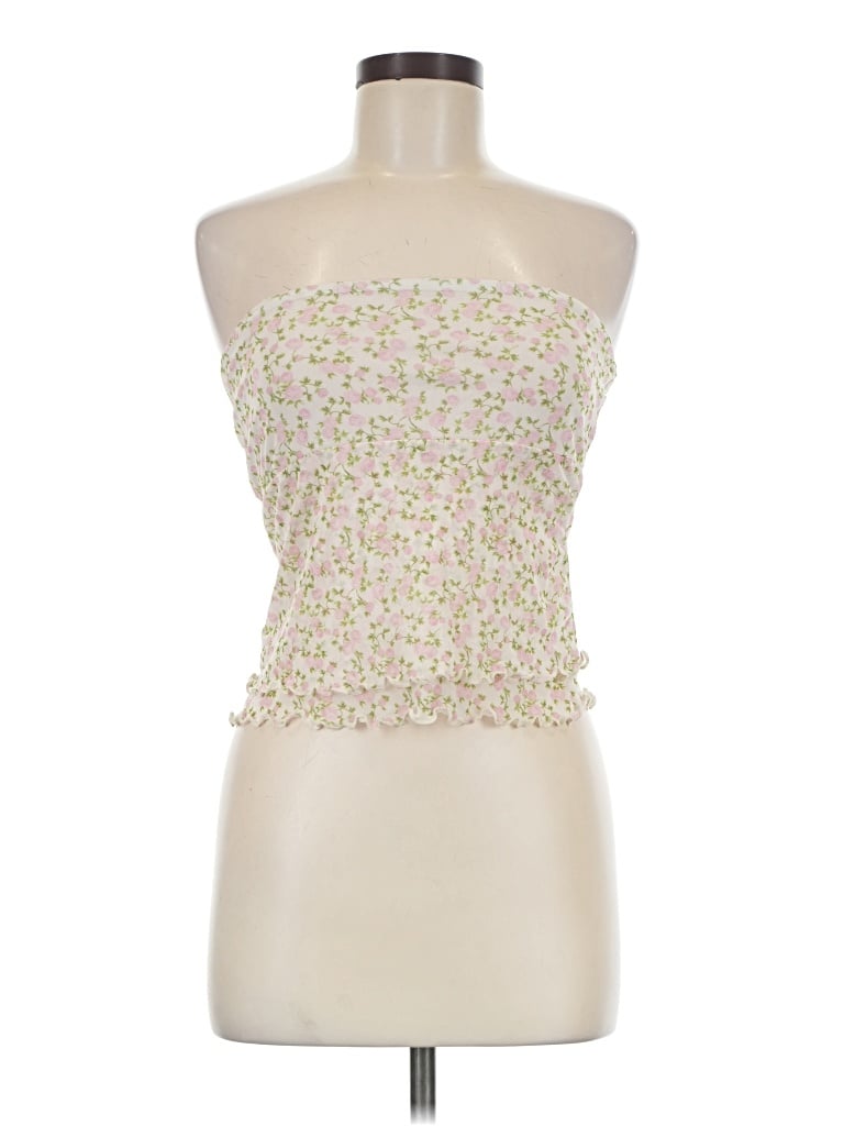 Pre-owned See You Monday Sleeveless Blouse In Ivory