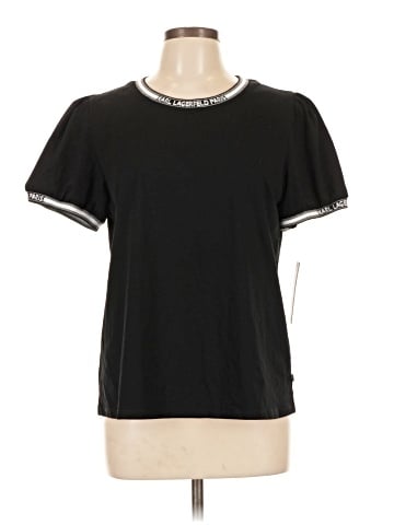 Karl Lagerfeld Paris Short Sleeve T-Shirt (view 1)