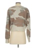 DKNY Camo Tan Pullover Sweater Size S - photo 2