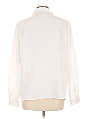 Salon Studio by Haband Long Sleeve Blouse (view 2)