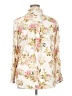 Alex Marie 100% Polyester Floral Ivory Long Sleeve Blouse Size XL - photo 2