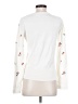 Talbots Print White Pullover Sweater Size XS - photo 2