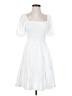 Unbranded White Casual Dress Size S - photo 1