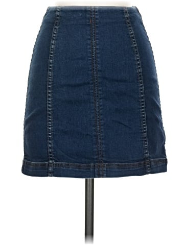 Free People Denim Skirt (view 1)