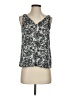 Express Outlet 100% Polyester Silver Sleeveless Blouse Size XS - photo 1