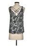Express Outlet 100% Polyester Silver Sleeveless Blouse Size XS - photo 2
