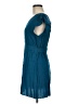 BCBGeneration 100% Rayon Solid Teal Casual Dress Size 6 - photo 5