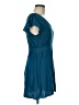 BCBGeneration 100% Rayon Solid Teal Casual Dress Size 6 - photo 4