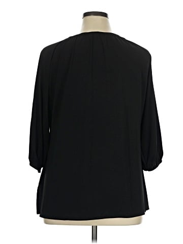 Belldini 3/4 Sleeve Blouse (view 2)