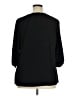 Belldini Black 3/4 Sleeve Blouse Size 1X - photo 2