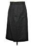 Escada 100% Cupro Solid Gray Formal Skirt Size EU 36 / US 6 - photo 1