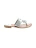 Jack Rogers Silver Sandals Size 6 - photo 1