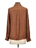 Maison d' Amelie 100% Polyester Brown Long Sleeve Blouse Size XS - photo 2