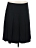 Theory Solid Black Wool Skirt Size 8 - photo 1