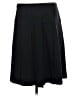 Theory Solid Black Wool Skirt Size 8 - photo 2