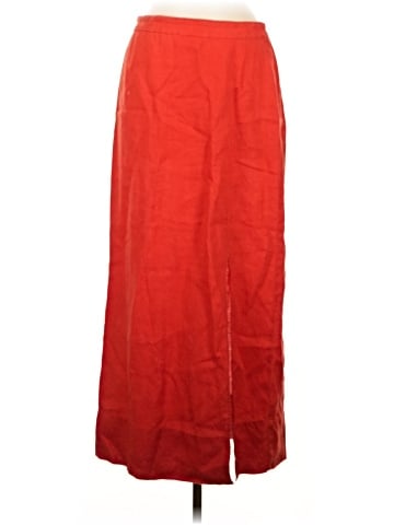 Madewell Column Maxi Skirt in 100% Linen (view 1)