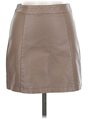 Forever 21 Faux Leather Skirt (view 1)