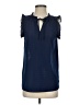 14th & Union 100% Polyester Blue Sleeveless Blouse Size XS - photo 1