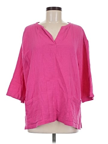 Soft Surroundings 3/4 Sleeve Blouse (view 1)