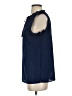 14th & Union 100% Polyester Blue Sleeveless Blouse Size XS - photo 5