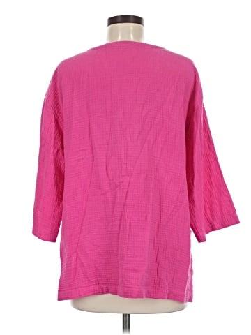 Soft Surroundings 3/4 Sleeve Blouse (view 2)
