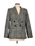 Madewell Houndstooth Gray Blazer Size 6 - photo 1