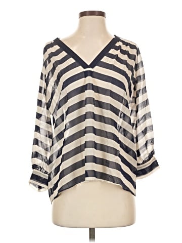 Joie 3/4 Sleeve Silk Top (view 1)