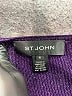 St. John Floral Purple Cardigan Size XL - photo 7