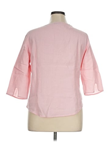 Caribbean Joe 3/4 Sleeve Blouse (view 2)