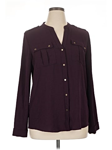 Calvin Klein Long Sleeve Blouse (view 1)