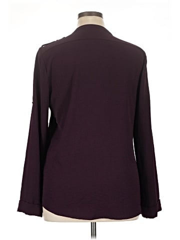 Calvin Klein Long Sleeve Blouse (view 2)