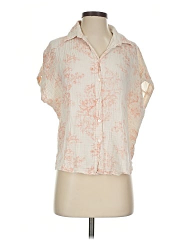 Olivaceous Short Sleeve Blouse (view 1)