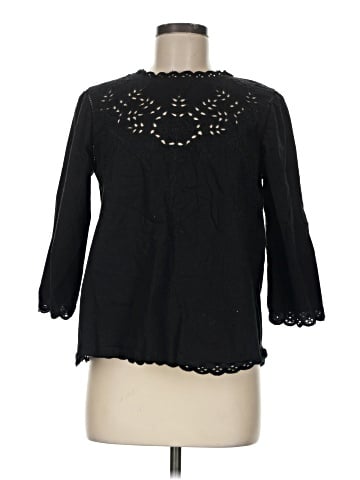 LC Lauren Conrad 3/4 Sleeve Blouse (view 1)