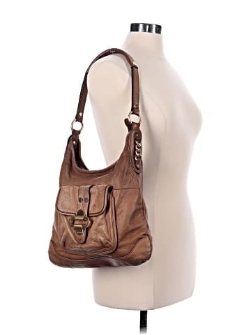 B Makowsky Leather Hobo (view 2)