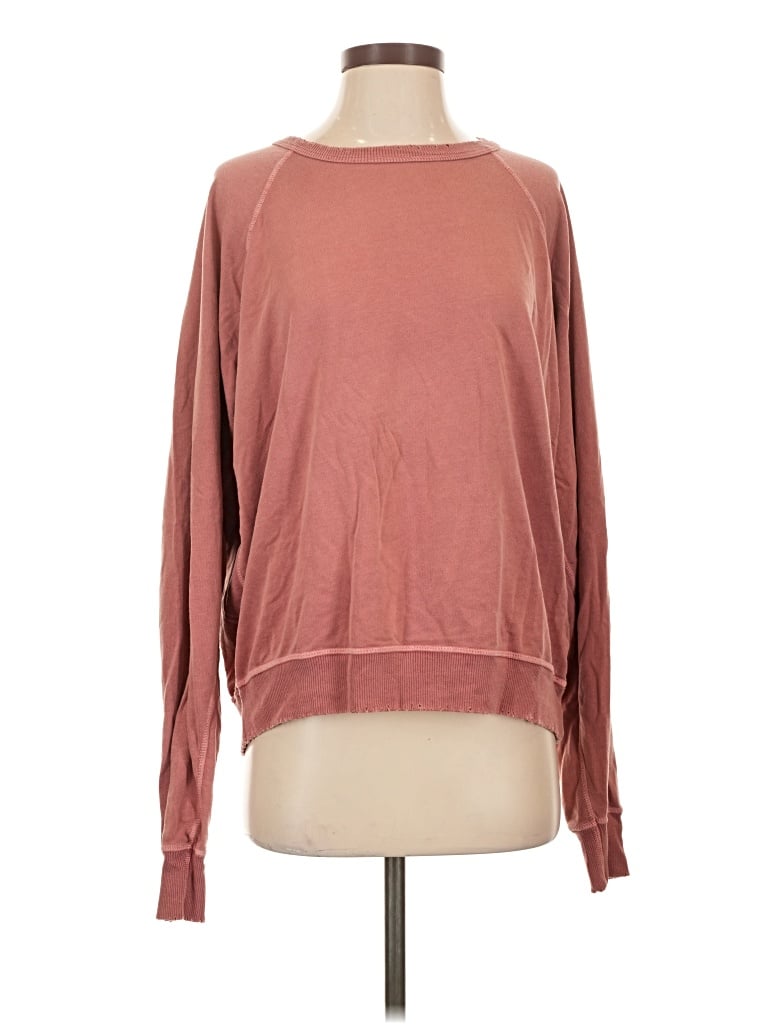 Pre-owned Lovestitch Pullover Sweater In Brown