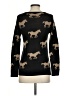 Charlotte Russe 100% Acrylic Animal Print Black Pullover Sweater Size S - photo 2