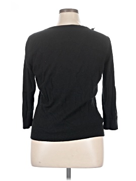 New York & Company 3/4 Sleeve Top (view 2)