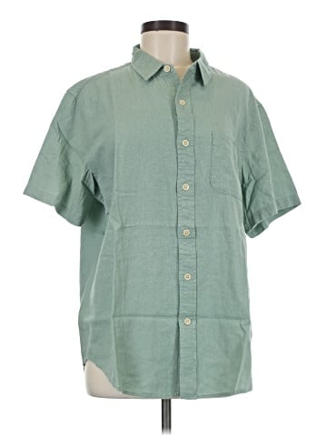 Lucky Brand Short Sleeve Button-Down Shirt (view 1)