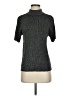 Studio Works Gray Short Sleeve Top Size S - photo 1
