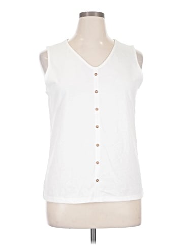 Market and Spruce Sleeveless Blouse (view 1)