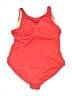 D&Co. Solid Red One Piece Swimsuit Size 22W - photo 2