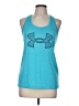 Under Armour 100% Polyester Teal Tank Top Size M - photo 1