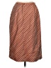 Kay Unger 100% Silk Chevron-herringbone Brown Silk Skirt Size 2 - photo 2