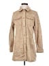 Lands' End 100% Polyester Tan Coat Size S - photo 1