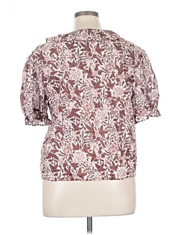 Ann Taylor Short Sleeve Blouse (view 2)