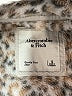 Abercrombie & Fitch 100% Polyester Animal Print Silver Pullover Sweater Size S - photo 7