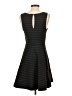 Express Stripes Black Casual Dress Size S - photo 2