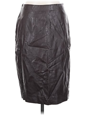 Ann Taylor Faux Leather Skirt (view 1)