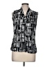 Calvin Klein Silver Sleeveless Blouse Size M - photo 1